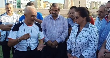 محافظ البحيرة تلتقى فريق ألعاب دمنهور