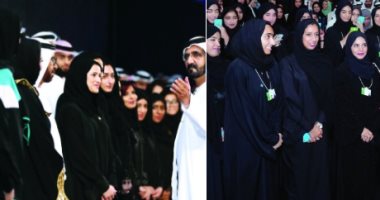 محمد بن راشد: "كل شىء فى حياتنا مطبوع ببصمة الأنثى"