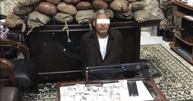 القبض على سائق بحوزتة 150 كيلو بانجو وسلاح نارى بالشرقية