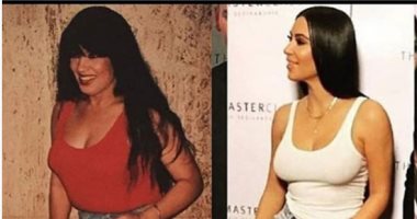 فيفى عبده VS كيم كاردشيان.. الاثنان بإطلالة ثمانينية.. من الأجمل