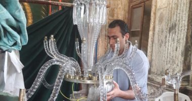 الآثار تعلن انتهاء ترميم 90% من مسجد محمد على.. صور