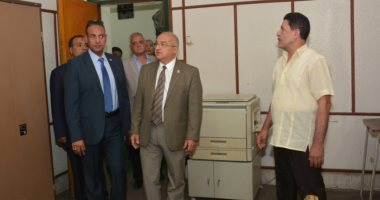 رئيس جامعة أسيوط يتفقد وحدات ومرافق الحرم الجامعى استعدادًا لبدء الدراسة