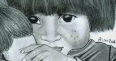 آلاء تشارك برسوماتها وأعمالها الفنية.. وتؤكد: أجيد أنواع كثيرة من الرسم