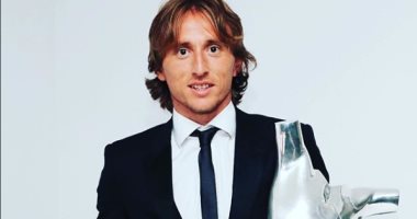 تعرف على تعليق لوكا مودريتش عقب فوزه بجائزة الأفضل فى أوربا