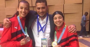 ياسمين نصر تتوج بذهبية وزن 48 كجم فى بطولة أفريقيا للكاراتيه