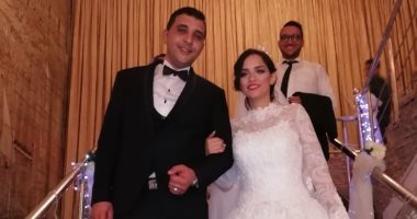 صور.. حفل زفاف آية شقيقة الزميل محمود محيى على النقيب أحمد جمال
