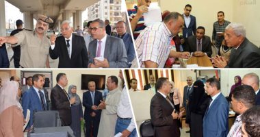 المحافظون الجدد فى الشوارع.. "الهجان" يقود حملة لإزالة التعديات بقنا.. الغرابلى يرفض باقات الزهور بأول أيام عمله بمطروح.. محافظ الإسكندرية: لن نسمح بالبناء المخالف.. ومنال عوض تدرس أوضاع التوك توك بدمياط.. صور