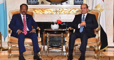 السيسي: مستعدون لمواصلة تقديم الدعم لبناء وترسيخ المؤسسات فى الصومال