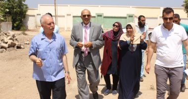 نائب رئيس جامعة طنطا يتفقد استعداد مجمع سبرباى لاستقبال العام الجديد