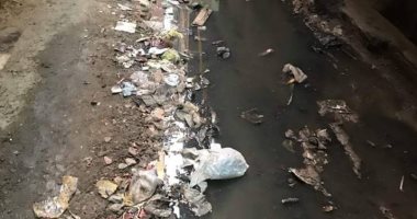 قارئ يشكو من انتشار مياه الصرف الصحى بشارع حنفى غنيم بمنطقة بشتيل