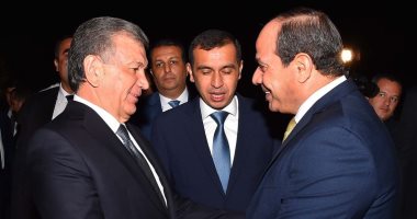 لحظة بلحظة.. جولة الرئيس السيسى الآسيوية تصل إلى أوزبكستان