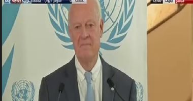 دي ميستورا يتهرب من الرد على سؤال حول تغريدة ترامب عن إدلب