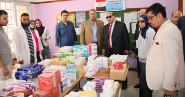 جامعة طنطا تنظم قافلة طبية بقرية المعتمدية بالمحلة الكبرى