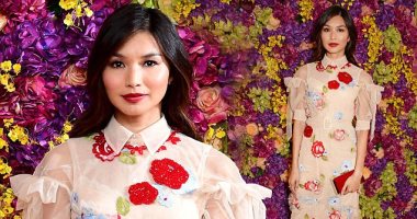 جيما شان تخطف الأنظار فى عرض Crazy Rich Asians.. اعرف السبب