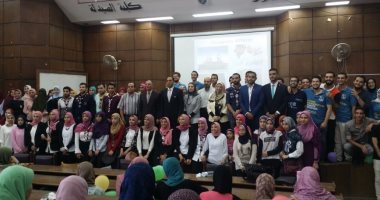 بدء أسبوع التعايش لطلاب جامعة دمنهور قبل الدراسة