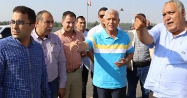 محافظ المنوفية يتفقد الأعمال النهائية للطريق الإقليمى الدائرى بنطاق المحافظة
