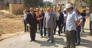 محافظ القاهرة يتفقد أعمال تطوير مدرج غرناطة بمصر الجديدة.. صور