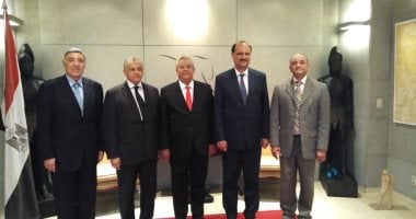 رئيس الدستورية العليا يعود للقاهرة بعد مشاركته باحتفال محكمة كوريا الجنوبية