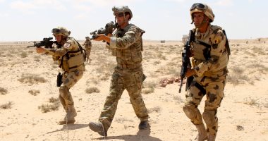 تدريبات مشتركة بين الجيشين المصرى والأمريكى قبل فعاليات "النجم الساطع"