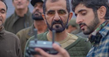 شاهد.. محمد بن راشد يشارك فى مزاد كينلاند للخيول بولاية كنتاكى الأمريكية