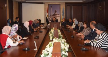وفد من المجلس القومى للمرأة يزور الإسكندرية