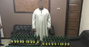 مباحث جرجا بسوهاج تضبط كمية من الخمور داخل مخزن غير مرخص