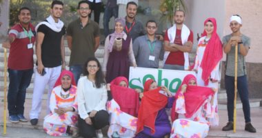 صور.. جامعة سوهاج تحصد الميدالية الذهبية فى ملتقى "لنعبر جسراً"