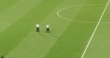صور.. تحية خاصة من جماهير مصر لسلجادو نجم ريال مدريد