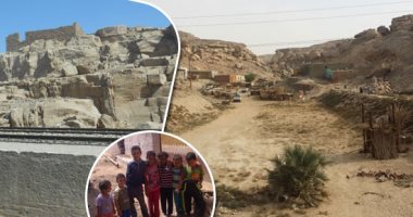 صور.. مع تحذيرات سقوط الأمطار.. "اليوم السابع" يدق ناقوس الخطر من "صخور أبو الريش" بأسوان.. أطنان الحجارة ترتفع فوق المنازل.. الأهالى: "نخشى تكرار كارثة الدويقة".. المحافظة: السكان رفضوا الانتقال لمنازل بديلة