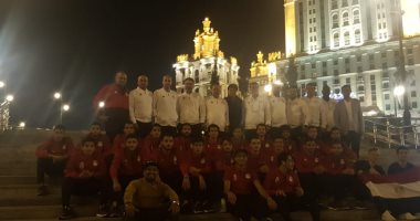 صور.. جولة ترفيهية للاعبى المنتخب الأوليمبى فى روسيا 