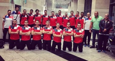 شباب اليد فى مواجهة المغرب ببطولة أفريقيا بمراكش