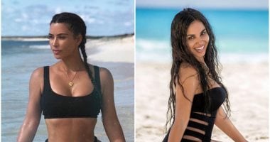 نسرين أمين بعد فيديو المرجيحة لكيم كاردشيان: مين بيقلد مين؟