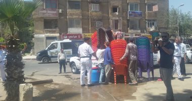 حى ثالث الإسماعيلية يشنّ حملة مكبرة لإزالة التعديات والإشغالات