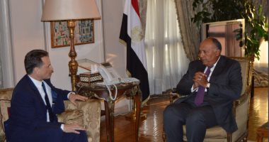 شكرى يؤكد الدعم المصرى لوكالة الأونروا لتخفيف معاناة اللاجئين الفلسطينيين