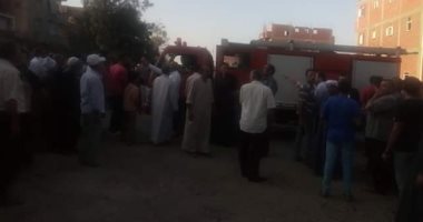 الآلاف يشيعون جثمان شهيد الواجب بمسقط رأسه بدمياط بحضور المحافظ