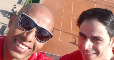 نجم الطائرة يستعد لمواجهة البرازيل فى بطولة العالم بـ"سيلفى"