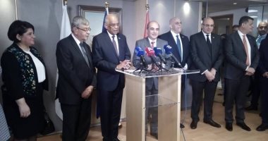 على عبد العال يؤكد دعم مصر لقبرص ورفض التدخل الأجنبى فى شئونها.. صور