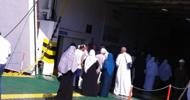 صور.. انتهاء موسم الحج البرى بميناء نويبع بنجاح 