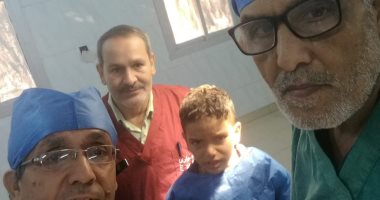 نجاح أول عملية تجميل بمستشفى مركزى لطفل عمره 10 سنوات بالشرقية 