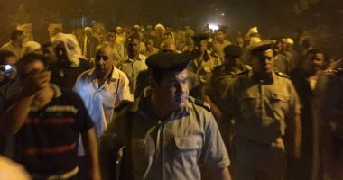 أهالى مركز مغاغة بالمنيا يودعون شهيد الوطن فى سيناء