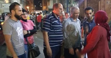 حملات مسائية مكبرة لإزالة إشغالات الطريق وسط وغرب الاسكندرية