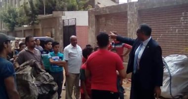 رئيس مدينة شبرا الخيمة يتفقد عدد من المدارس استعدادًا للعام الدراسى
