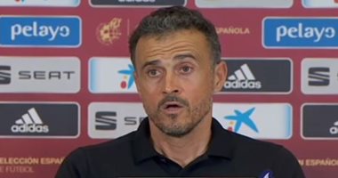 إنريكي: كنت أتمنى إقامة مباراة إسبانيا ضد سويسرا بحضور جماهيري