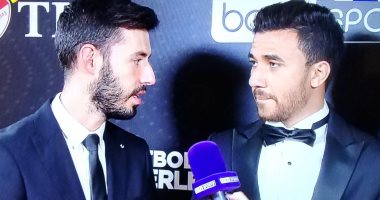 صور.. تريزيجيه يصل حفل جوائز الأفضل في تركيا