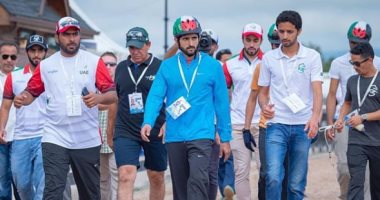 ولى عهد دبى يستعد للحفاظ على "مونديال القدرة" فى أمريكا.. "صور" 