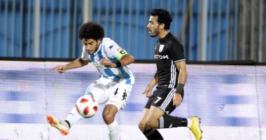 صور.. الجونة يتعادل مع بيراميدز سلبيا بالشوط الأول بالدورى