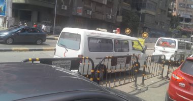 زحام مرورى أعلى كوبرى الفردوس اتجاه صلاح سالم بسبب سيارة ملاكى معطلة 