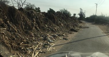 قارئ يرصد سوء حالة طريق الخضراوية بالمنوفية ويطالب بإصلاحه