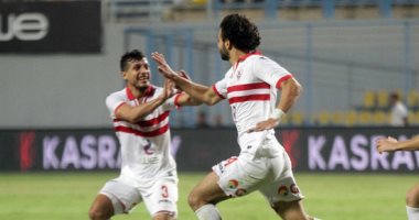 صور.. الزمالك يتقدم على الطلائع فى الشوط الأول 1 / 0 بـ"رأسية" علاء