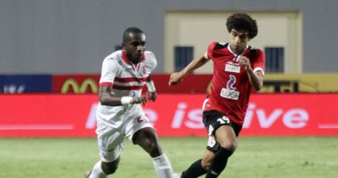 صور.. الزمالك يتقدم على طلائع الجيش بالهدف الأول فى الدقيقة 32